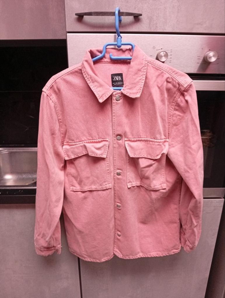 Roze spijkerblouse „Zara”, Ophalen of Verzenden, Roze