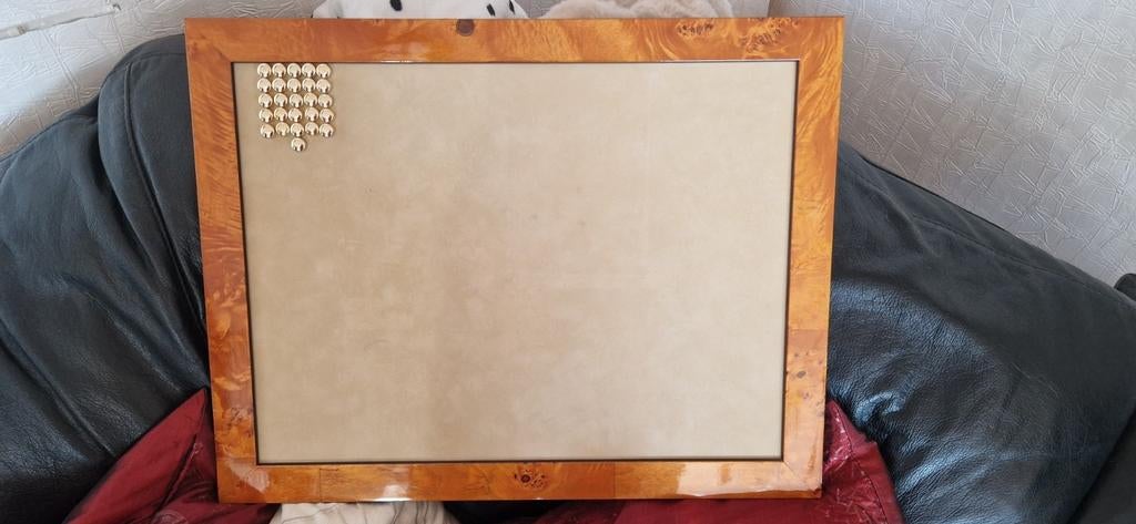 Pêle-mêle en bois de loupe, Ophalen, Zo goed als nieuw, Hout