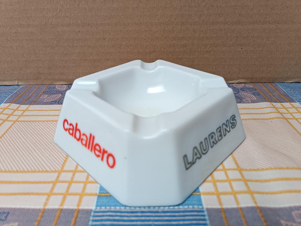 Asbak - Laurens - Golden Fiction - Caballero - Cendrier, Verzamelen, Rookartikelen, Aanstekers en Luciferdoosjes, Gebruikt, Asbak