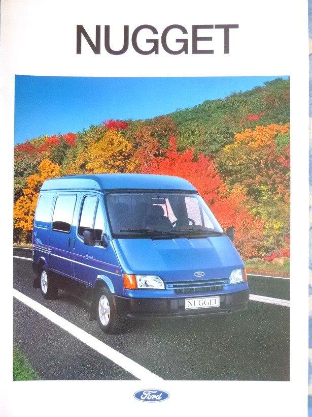 Ford Transit '92 Nugget Camper, brochure van 1/1994, Boeken, Auto's | Folders en Tijdschriften, Zo goed als nieuw, Ford, Ophalen of Verzenden