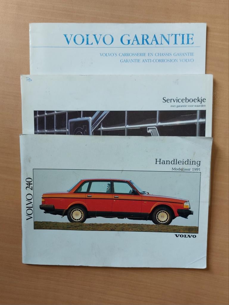 Volvo 240 Gebruikershandleiding in het Nederlands, Auto diversen, Handleidingen en Instructieboekjes, Ophalen of Verzenden