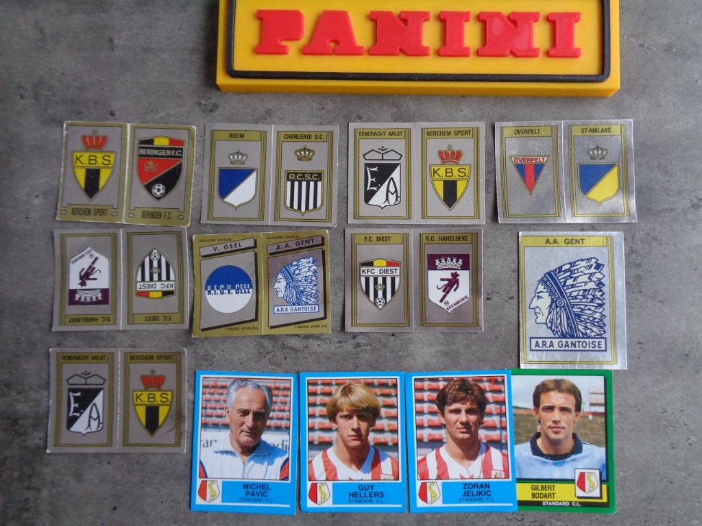 PANINI FOOTBALL jaren 80 mix STICKERS voetbal 13X, Verzenden