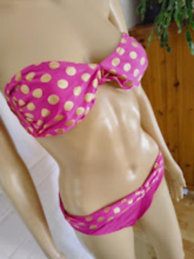 Vintage bikini  roze bikini, Vintage, Verzenden, Roze, Bikini