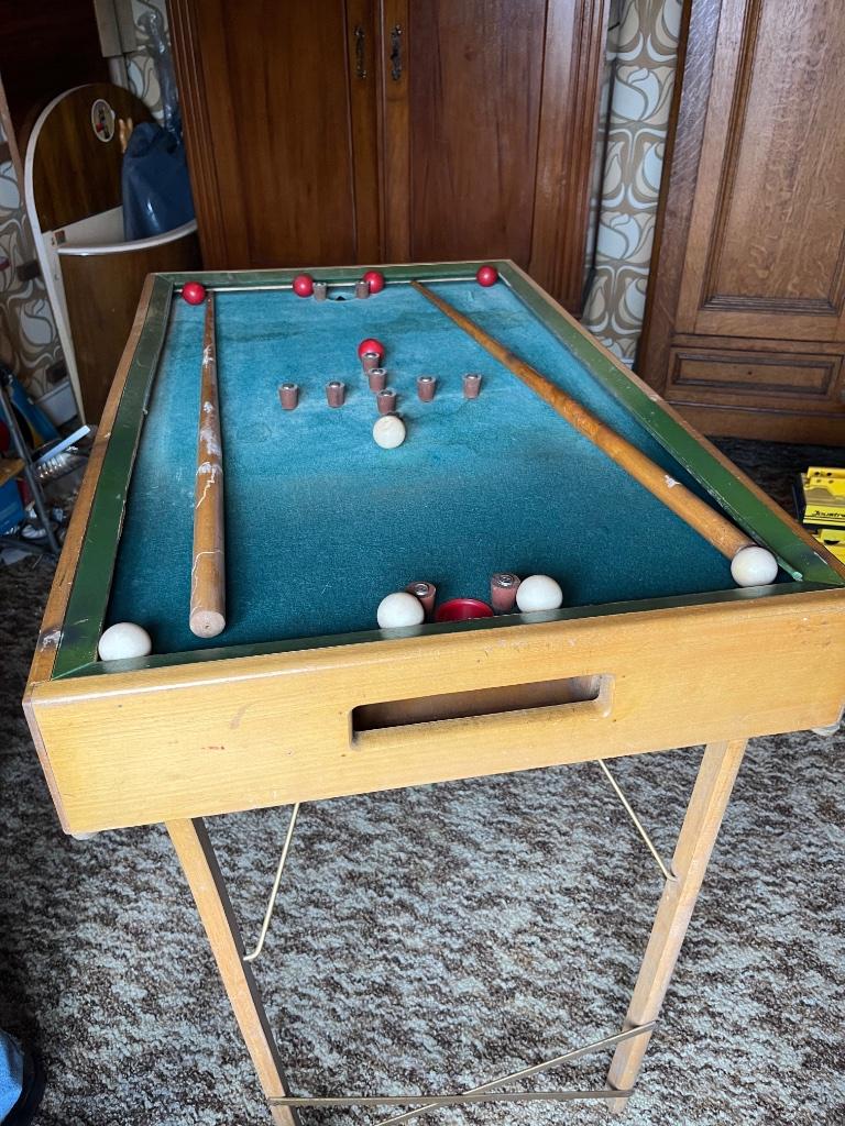 Billard à bouchon pour enfants 1950', Enlèvement, Utilisé, Table de billard