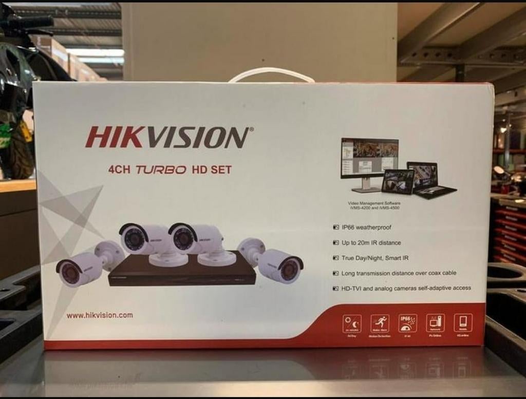 Nieuw Hikvision 4-Kanaals DVR TURBO HD Beveiligingssysteem 1, Enlèvement ou Envoi, Neuf