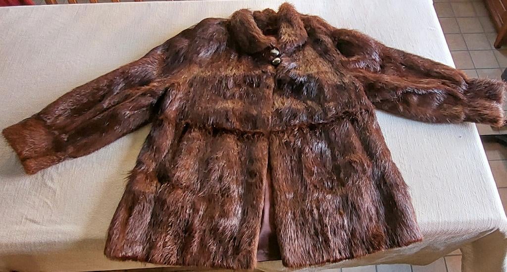 bontjas in beverbont, Kleding | Dames, Jassen | Winter, Ophalen, Gedragen