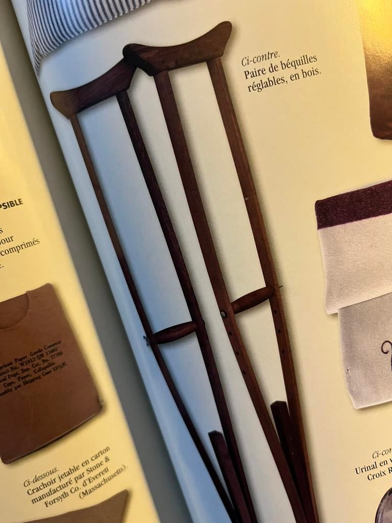 Gezocht krukken medic Us ww2, Verzenden