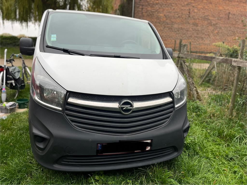 Opel Vivaro L2H1 - 1.6CTDI 2017, Auto's, Bluetooth, Vivaro, Euro 6, Wit