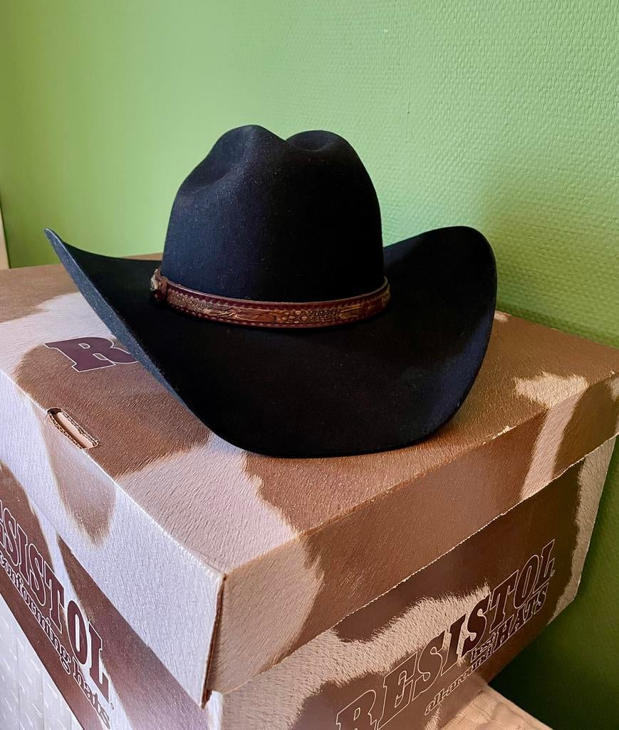Cowboy hoed resistol, Kleding | Heren, Hoeden en Petten, Ophalen, Zo goed als nieuw, Hoed