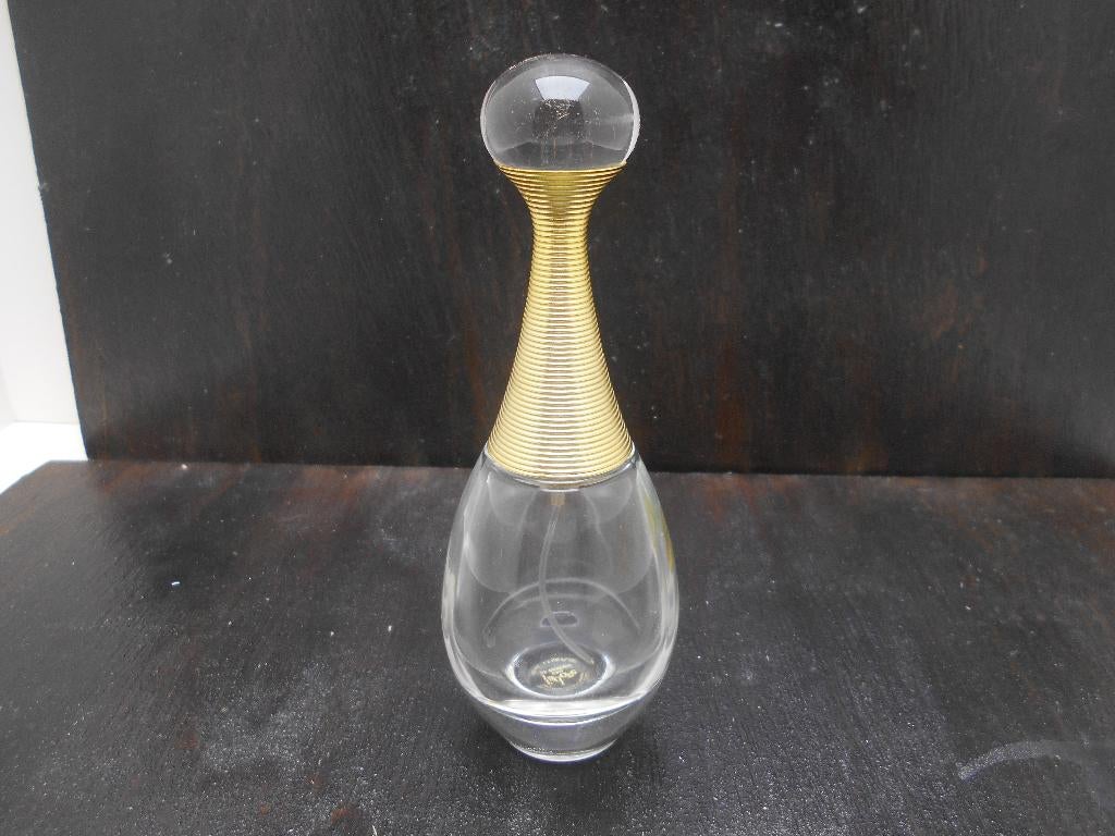 flacon vide J'adore eau de parfum Christian Dior 50 ml, Ophalen, Gebruikt, Parfumfles