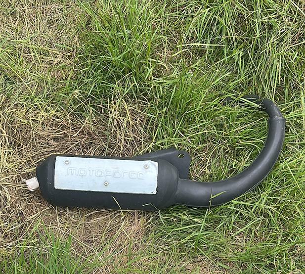 Motoforce uitlaat, nooit gebruikt, Ophalen, Zo goed als nieuw, Uitlaat