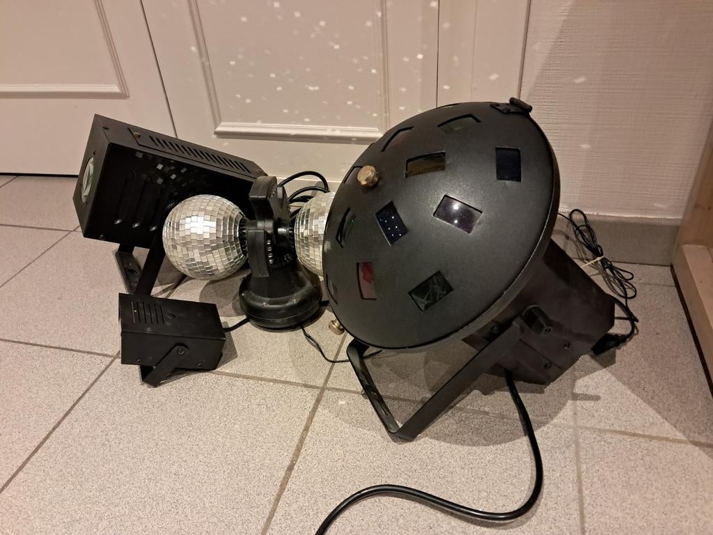 Discolichten, Ophalen