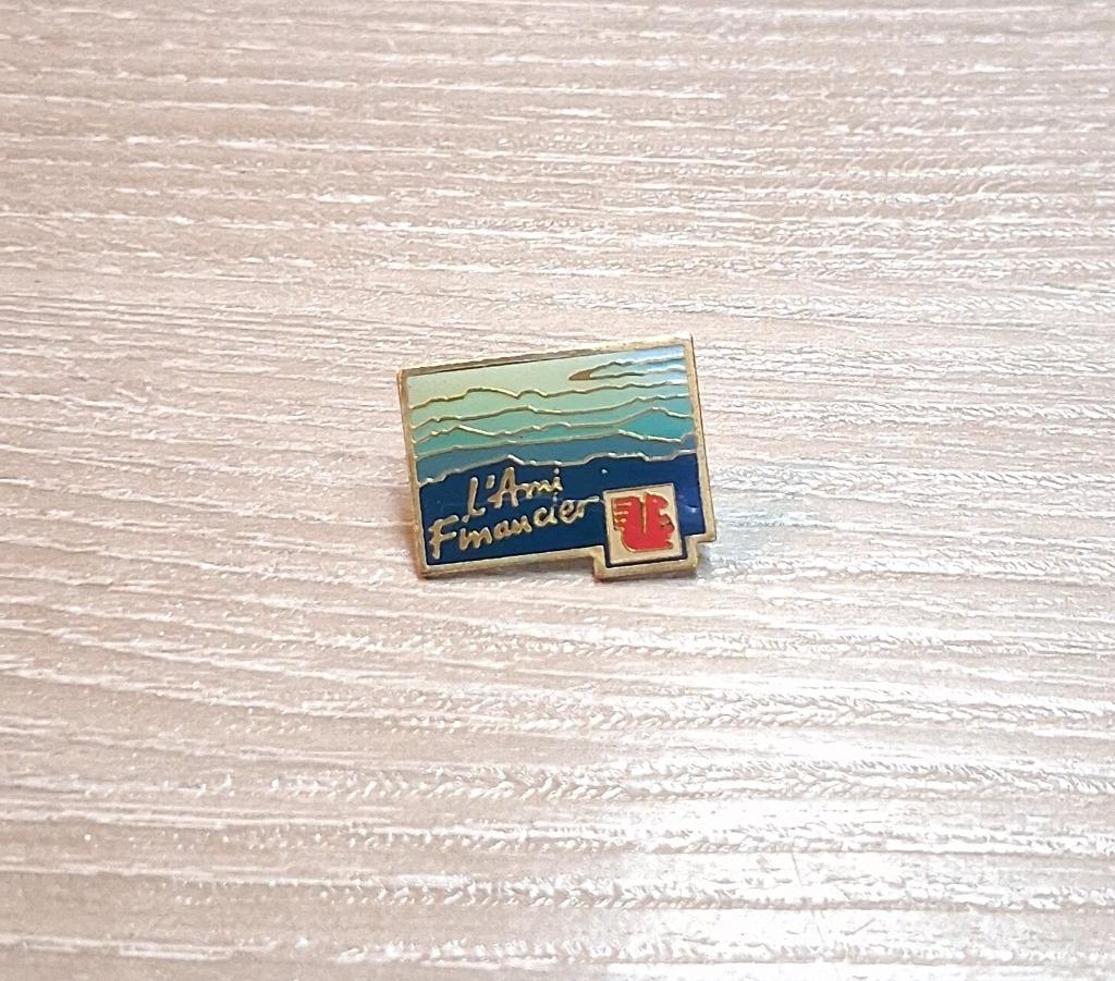 PIN - L'AMI FINANCIER - CAISSE D'EPARGNE ECUREUIL, Envoi, Utilisé, Autres sujets/thèmes, Insigne ou Pin's