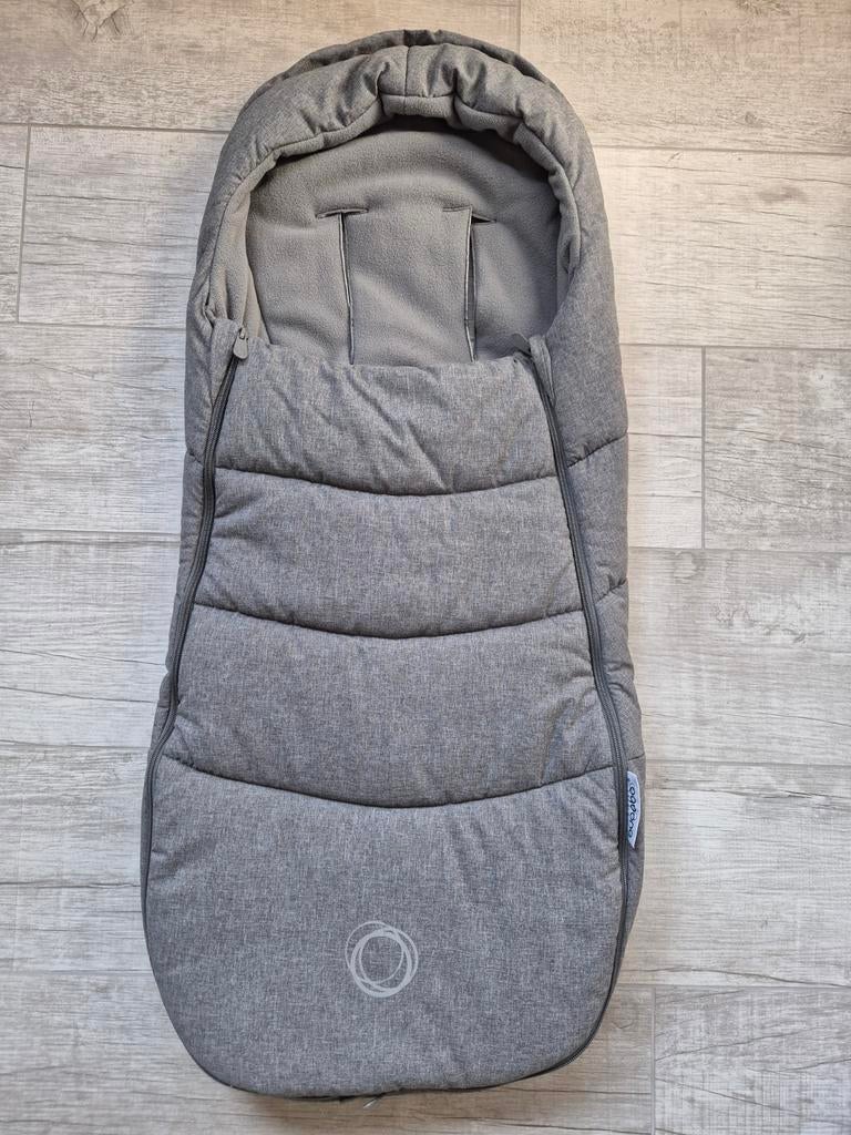 Bugaboo Voetenzak Grey Melange, Kinderen en Baby's, Kinderwagens en Combinaties, Ophalen of Verzenden, Zo goed als nieuw, Kinderwagen