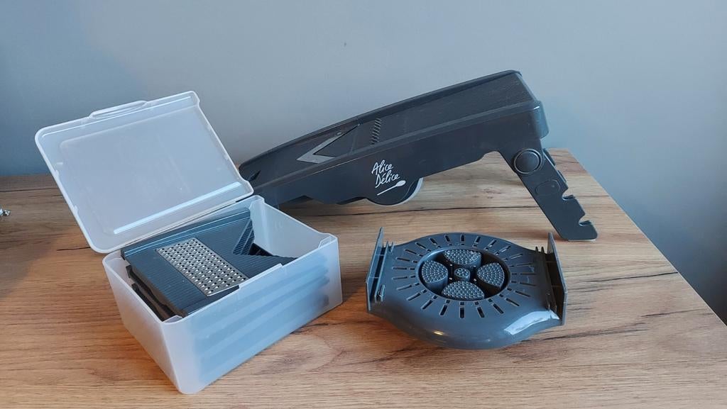 Mandoline Alice Délice, Ophalen