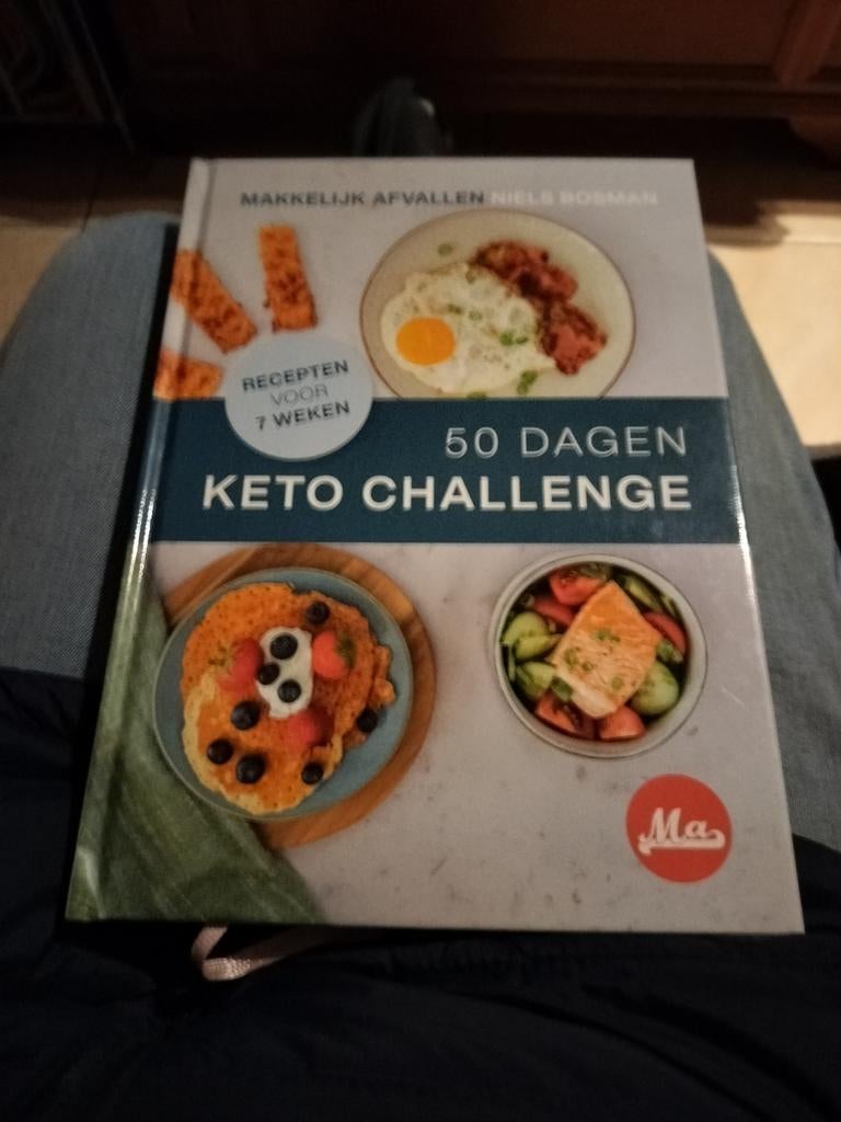 Niels Bosman - 50 Dagen Keto Challenge, Ophalen, Zo goed als nieuw, Niels Bosman