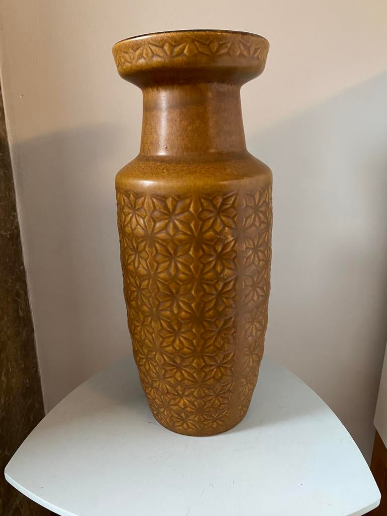 Vase vintage West Germany Scheurich Prisma, Antiquités & Art, Enlèvement ou Envoi