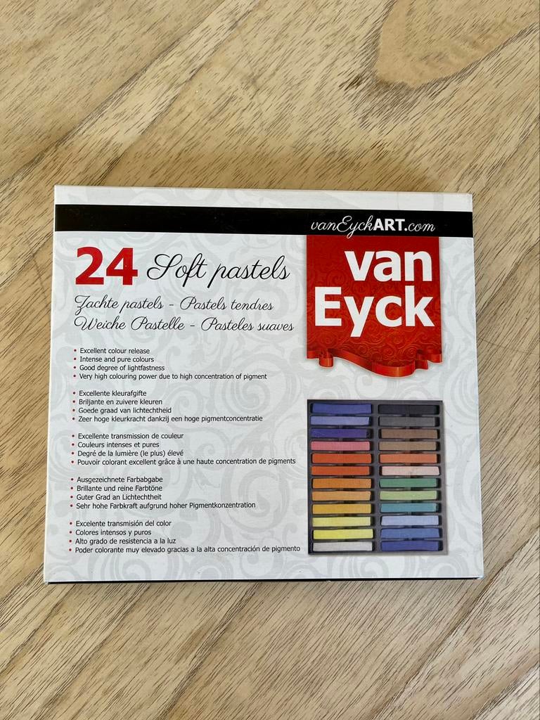 24 Soft pastels Van Eyck, Hobby en Vrije tijd, Ophalen