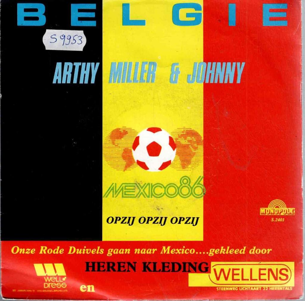 Vinyl, 7"   -   Arthy Miller* & Johnny   – Mexico 86, Ophalen of Verzenden, Overige formaten