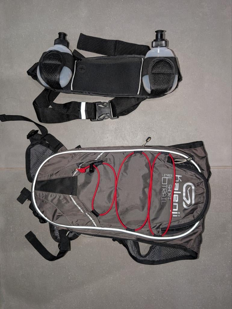 Sac trail + ceinture running, Enlèvement