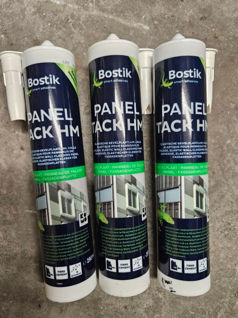 310ml patroonlijm voor pnx facade bostik panel tack HM, Ophalen of Verzenden, Nieuw