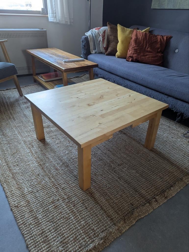 Volhouten koffietafel, Huis en Inrichting, Ophalen