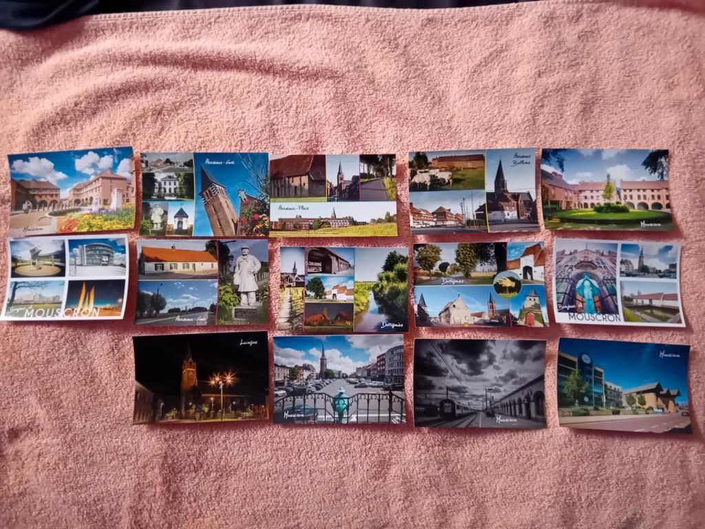 Cartes Postale neuve de Mouscron, Collections, Cartes postales | Belgique, Enlèvement ou Envoi, 1980 à nos jours, Non affranchie