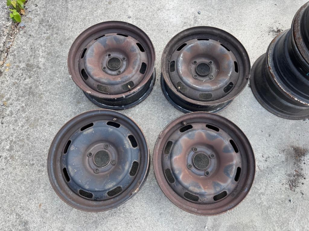 4 Citroën C3 velgen van plaatstaal, Auto-onderdelen, Ophalen, Gebruikt, Citroën
