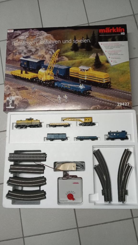 Marklin startset 29427, Hobby en Vrije tijd, Modeltreinen | H0, Zo goed als nieuw, Treinset, Wisselstroom, Märklin, Ophalen