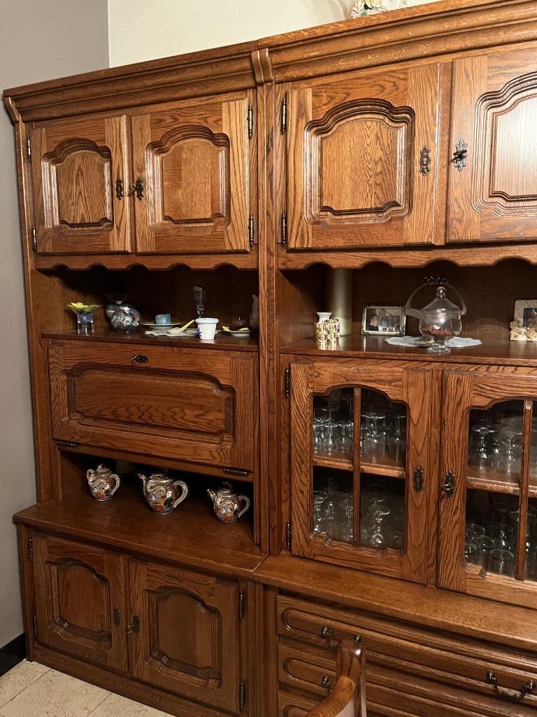 Salle à manger, Enlèvement, Comme neuf, Rustique, 4 à 6 chaises