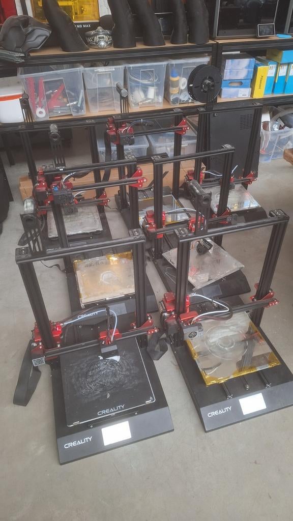 Lot cr10s pro creality 3d printers, Ophalen