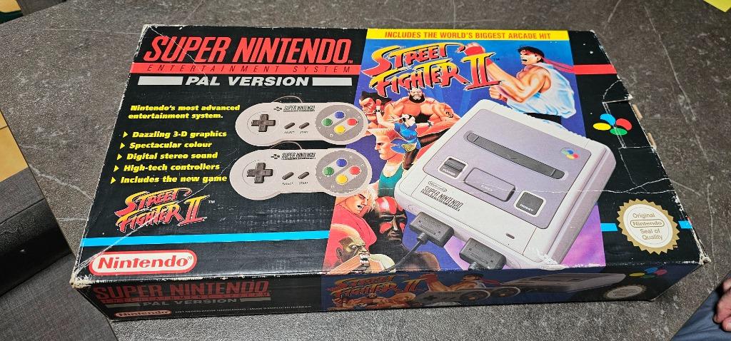 SNES Super Nintendo pack Street Fighter 2, Enlèvement ou Envoi, Utilisé