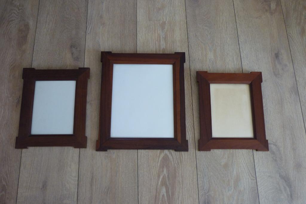 Lot van 3 kaders / lijsten art deco stijl, Minder dan 50 cm, Ophalen of Verzenden, Zo goed als nieuw, Minder dan 50 cm