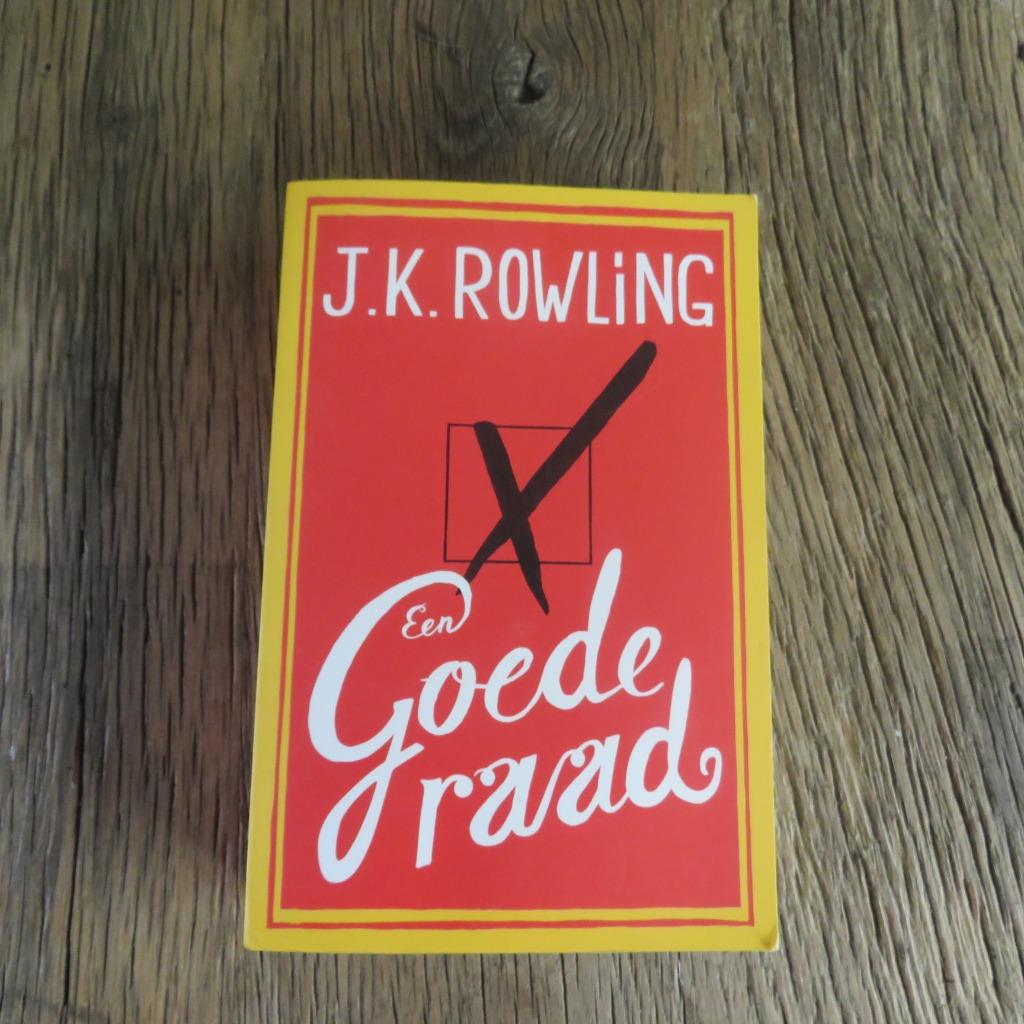 Een goede raad J.K. Rowling, Boeken, Romans, Ophalen of Verzenden