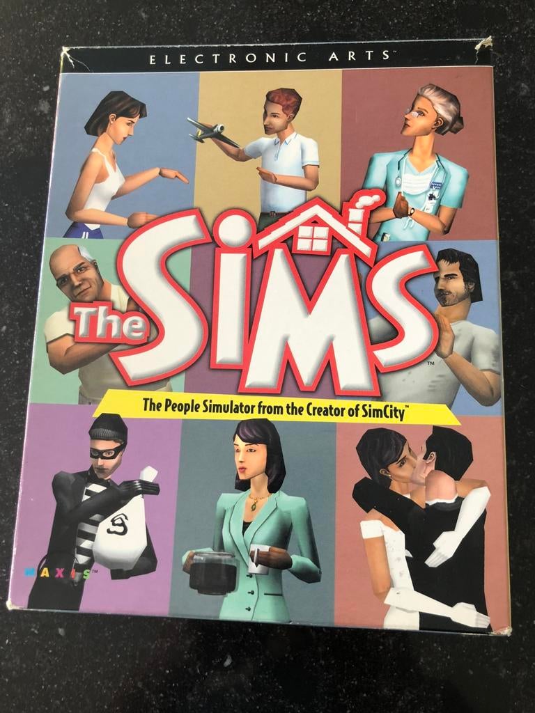 The Sims PC CD-rom Disc 2&3 + Beestenboel&Superstar&Party, Games en Spelcomputers, Ophalen, Zo goed als nieuw