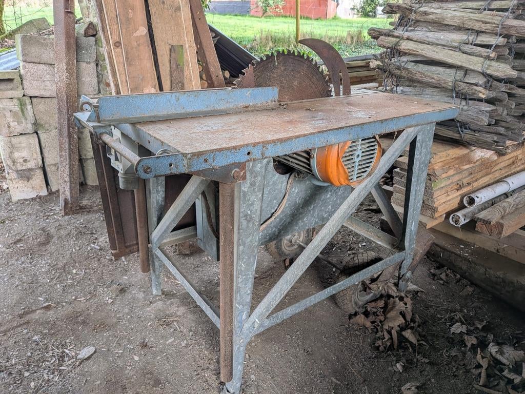 Scie circulaire sur table, Enlèvement