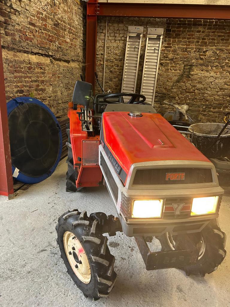 Minitractor Yanmar F165, Ophalen