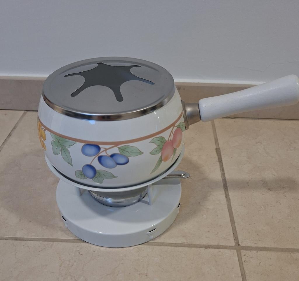 Nieuw Fondueset met 6 nieuwe vorkjes, Huis en Inrichting, Keuken | Potten en Pannen, Ophalen, Nieuw, Overige typen