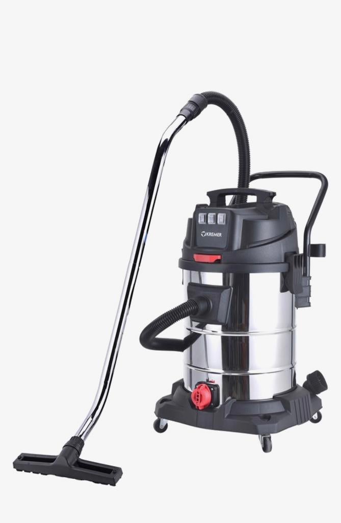 Industriële Stofzuiger 3000W 100L RVS Nat/Droog, Ophalen of Verzenden, Nieuw, Waterstofzuiger