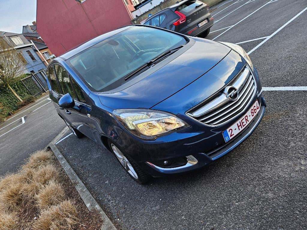 Opel Meriva Gekeurd met roze formulier en Carpass 2017, Auto's, Opel, Voorwielaandrijving, Monovolume, Euro 6, 4 cilinders