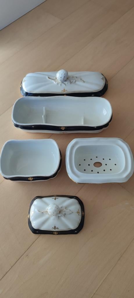 Joli porte-savon et ensemble salle de bains (5 pièces), Enlèvement