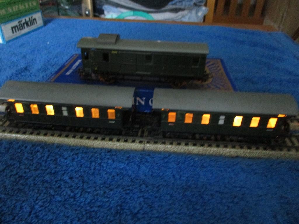 Marklin 2 wagons 4002 + 4003, Hobby & Loisirs créatifs, Trains miniatures | HO, Enlèvement ou Envoi, Utilisé, Wagon, Märklin