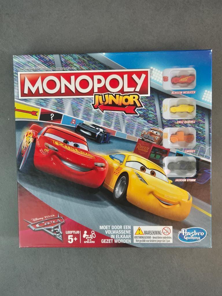 Cars Monopoly, Trois ou quatre joueurs, Enlèvement, Utilisé, Hasbro