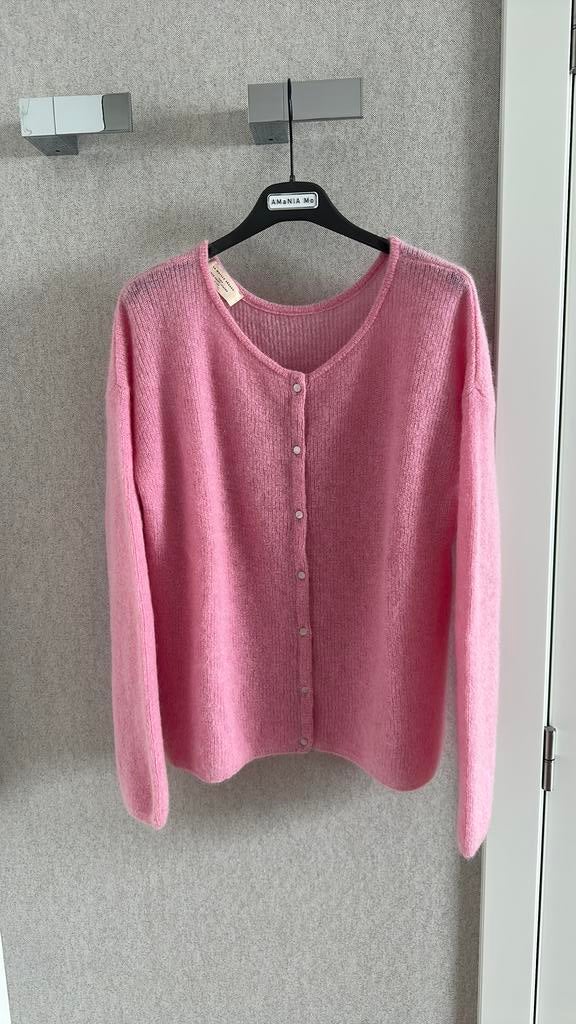 Gilet rose Sézane Gaspard taille S, Enlèvement ou Envoi, Neuf, Taille 36 (S), Rose