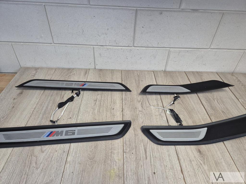 BMW M6 grancoupe F06 2012 - 2018 sierlijsten instaplijsten, Gebruikt, -, -, Ophalen of Verzenden