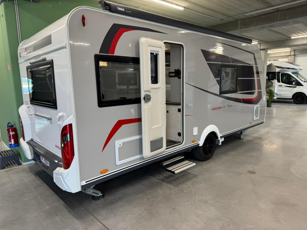 Sterckeman Evolution 520 CP Premium, Caravans en Kamperen, Caravans, Sterckeman, Rondzit, Bedrijf, 100 kg of meer