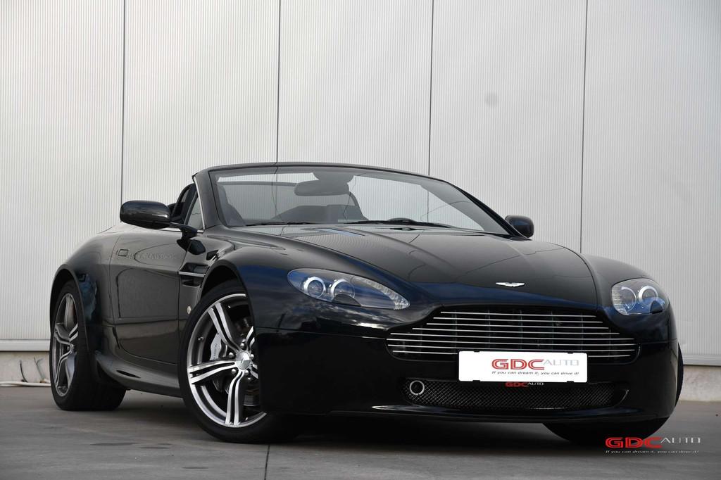 Aston Martin Vantage V8 VANTAGE ROADSTER N400 EDITIE NR. 165, Autos, Aston Martin, Cuir, Achat, Noir, 2 portes
