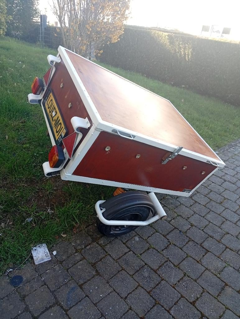 REMORQUE WESTFALIA ESSEN VINTAGE ANNÉE 70, Antiquités & Art, Enlèvement