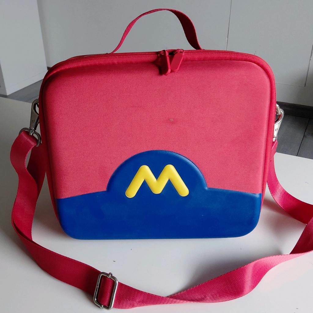 Luxe Nintendo Switch Opbergtas - Mario Design, Games en Spelcomputers, Games | Nintendo Switch, Ophalen of Verzenden