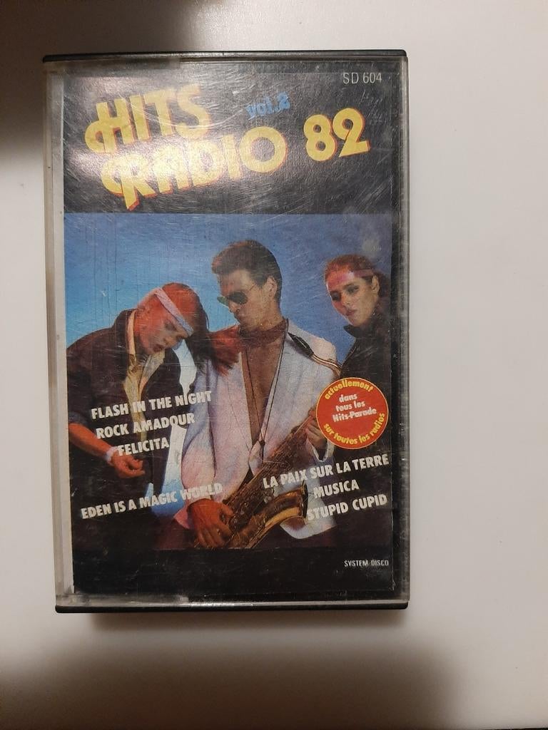 K7 audio- hits radio 82, Enlèvement ou Envoi, Utilisé